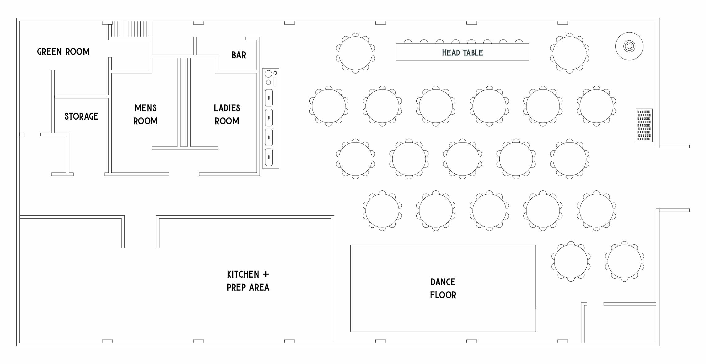 What is event floor plan?