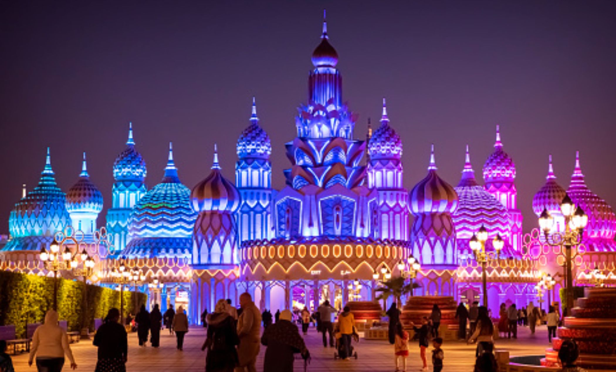 How Many Pavilions are There in Global Village? 